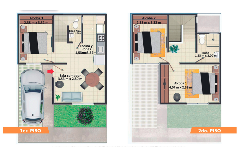 casa tipo 1